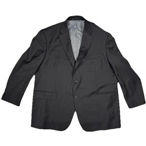 Berragamo Eelegant 48S Black Made in‎ Italy 100% Wool Napoli Sport Coat ~2XL